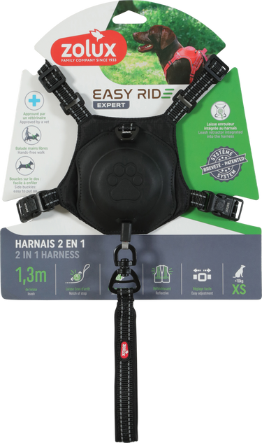 Easyride Harness Black, XSmall